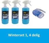 Kroon | 4 Delig | Winterpakket | Winterset | Kroon Ruitontdooier / De icer | Zaklamp/Knijpkat