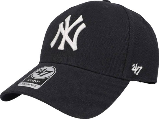 47 Brand MLB New York Yankees MVP Cap B-MVPSP17WBP-NYC, Unisexe, Bleu marine, Casquette, Taille : Taille Taille unique