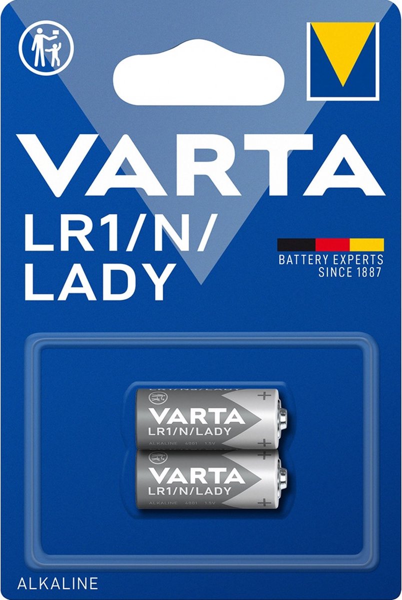 Varta Professional LR1 batterijen - 2 stuks