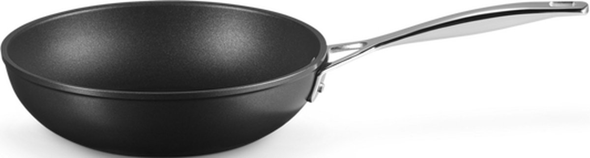 Le Creuset Anti-aanbak Diepe Koekenpan Zwart 24cm 2,31l