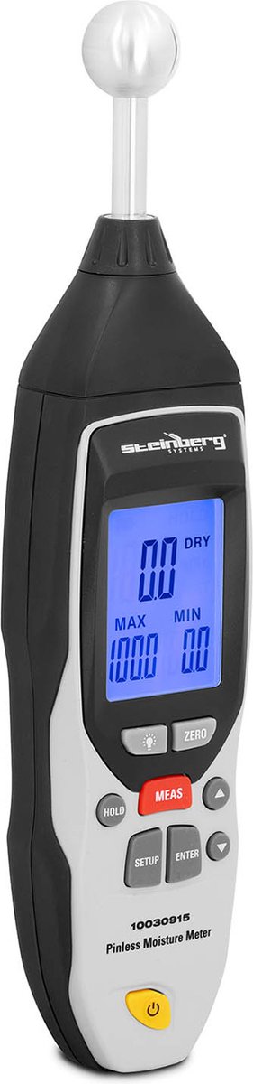 Vochtmeter met balsensor - 0 - 100 % - incl. koffer - Steinberg Systems