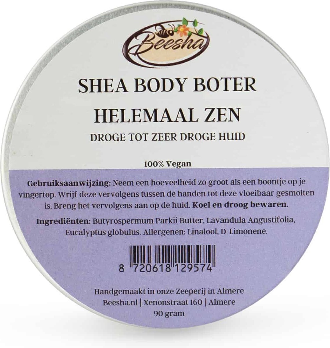 Beesha Shea Body Boter Helemaal Zen