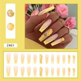 Dazori-plaknagels-kunstnagels-press on-nep nagels-24tips-z461