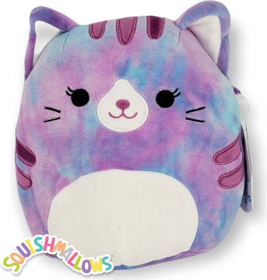 Squishmallows Squishmallow FuzzAMallows Plüschtier Celenia die Katze 30