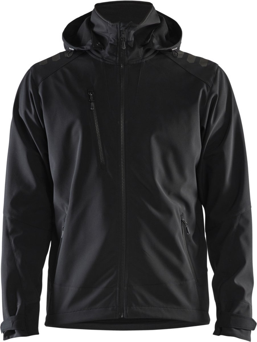 Blaklader Softshell jack 4749-2513 - Zwart/Zwart - L