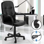 Bol.com Bureaustoel - kantoorstoel - draaistoel - zwart aanbieding