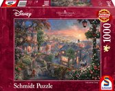 Bol.com Schmidt Disney Classics - Lady & The Tramp/ Lady & de Vagebond Puzzel - 1000 stukjes aanbieding