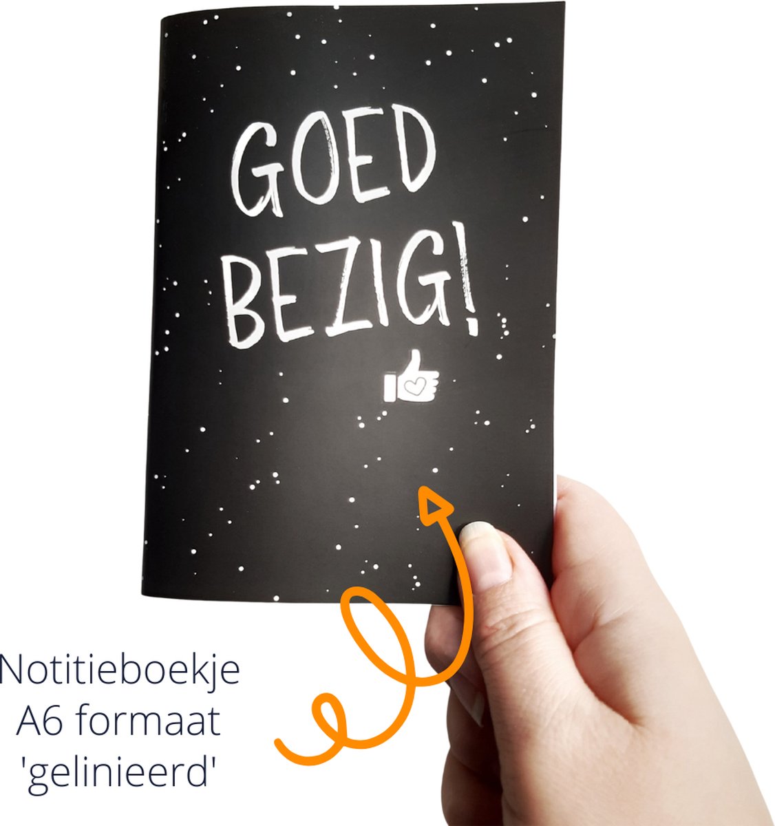 Schrift - 5 stuks - A6 formaat - Pluimpjes schriften - Liefs op papier