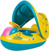 Baby Kinderen Zwemband - Luchtbed - Opblaasbaar-Zwemmen Cirkel Opblaasbare Boot Met Luidspreker Zon Blok Water Speelgoed