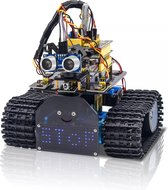 Keyestudio Mini Tank Robot Kit voor Arduino met "V4" moederbord