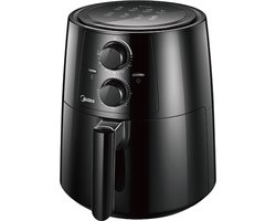 Midea MF-TN35A2 friteuse Enkel 3,5 l Vrijstaand 1400 W Heteluchtfriteuse Zwart