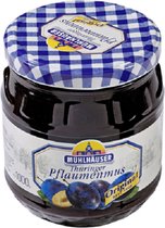 Mühlhäuser Thüringer Pruimenconfituur 6 x 1 kg potten