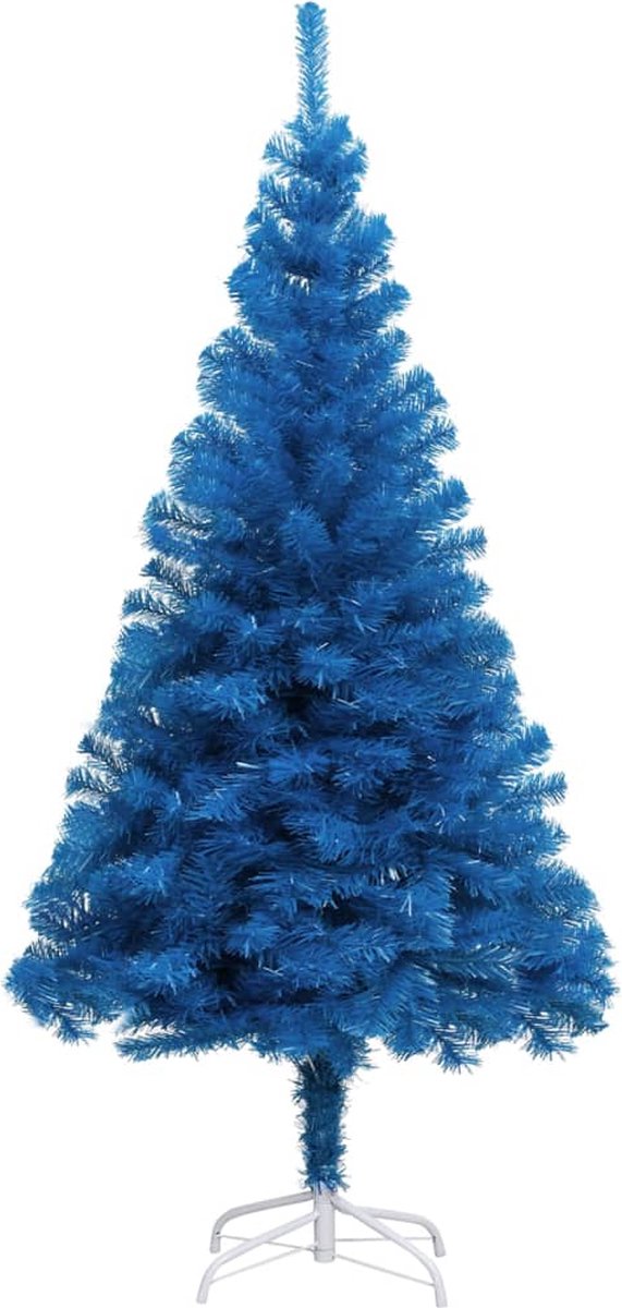 Prolenta Premium - Kunstkerstboom met standaard 180 cm PVC blauw