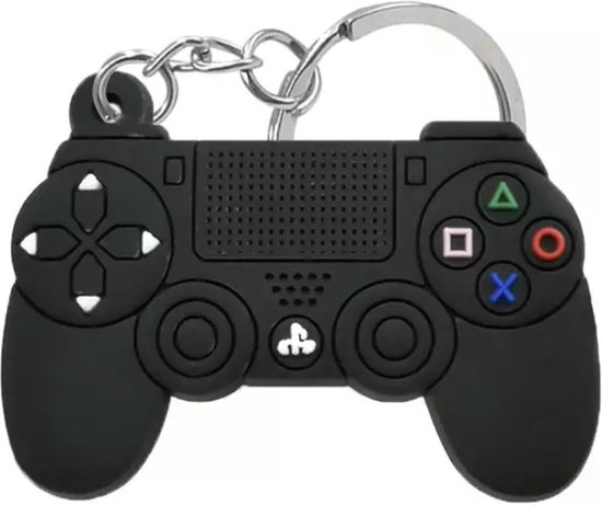 Playstation Controler Sleutelhanger - PS - Gamen - Zwart