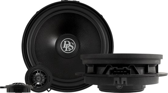EDGE Audio 6.5 Component luidspreker - 70/140 W (RMS/MAX), EDST216C-E6, Zwart