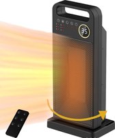 Bol.com wintersale!Homevector® Elektrische Kachel Pro - Ventilatorkachel -Incl. afstandsbediening- Elektrische Straalkachel - 3 ... aanbieding