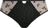 Elomi Sachi Thong Dames Onderbroek - Zwart - Maat XL