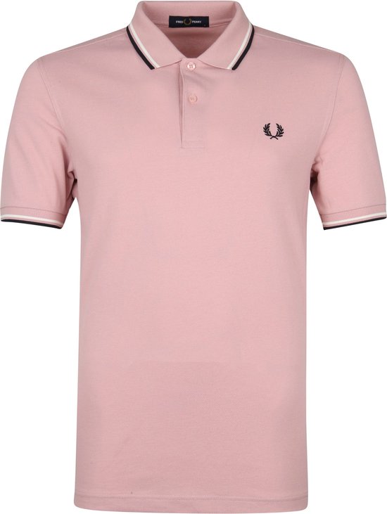 Fred Perry - Polo M3600 Roze - Slim-fit - Heren Poloshirt Maat XS