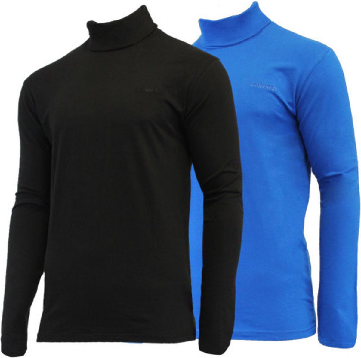 2-Pack Campri Skipully Wintersportpully Heren /Cobalt 478 Zwart