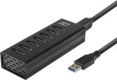 ACT USB hub 3.0, 7 poorts, 20W stroomadapter AC6315