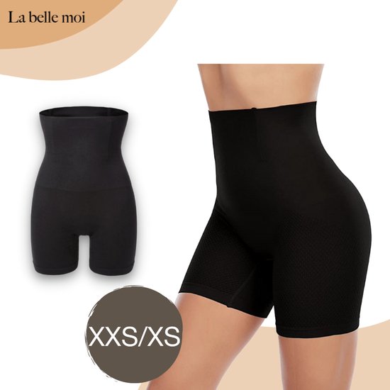 La Belle Moi – Corrigerend broekje – XXS/XS – Nero black – Shapwear dames – Sterk corrigerend - Shapewear broekje – Shapewear buik dames – Butt lifter - Body shaper vrouwen