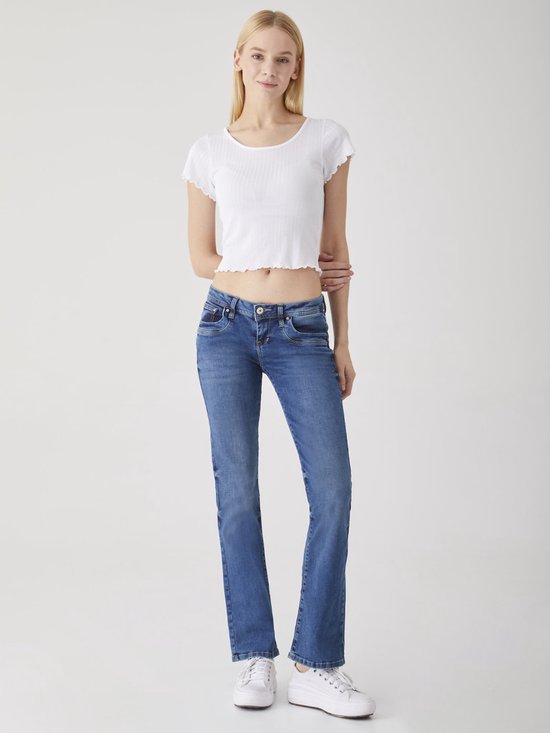 LTB Jeans Valerie Dames Bootcut Jean - Donkerblauw - Lapis Wash