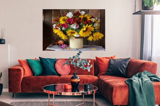 Affiche Fleurs - Couleurs - Nature Morte - 120x90 cm