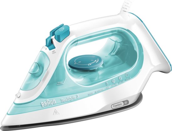 Braun Texstyle 3 SI 3043GR - Stoomstrijkijzer - SuperCeramic FreeGlide 3D strijkzool - Anti-drip - 2350W