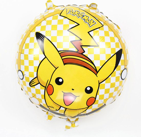 Pokemon Ballon - Pikachu Ballon - Feest Ballon - Kinderfeestje - Verjaardag - Folie Ballon - Helium Ballon