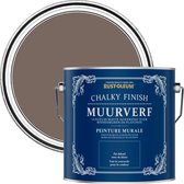 Rust-Oleum Bruin Chalky Finish Muurverf - Oever 2,5L