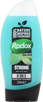 Radox - Men Strong 2 In 1 Shower Gel & Shampoo - Shower Gel For Men