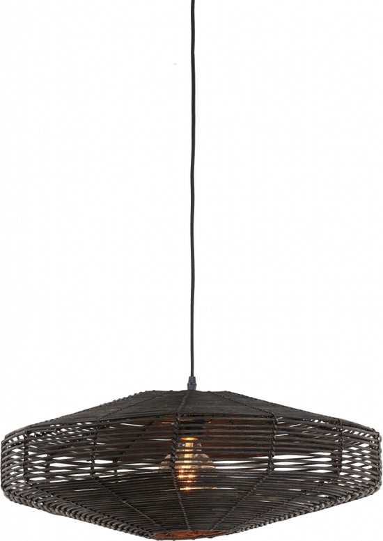 Light & Living Hanglamp Mataka - Rotan - Ø51cm - Donkerbruin