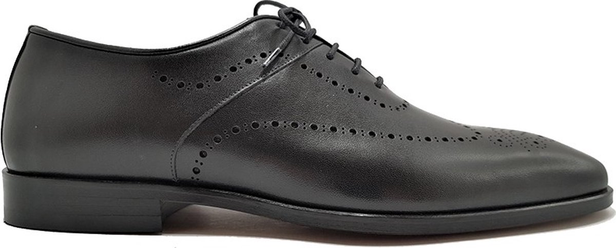 Ferro Shoes Oxford herenschoenen - JEFF zwart - Echt leder - Maat 42