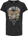 Only Tshirt Konlucy 15249922 zwart limititless