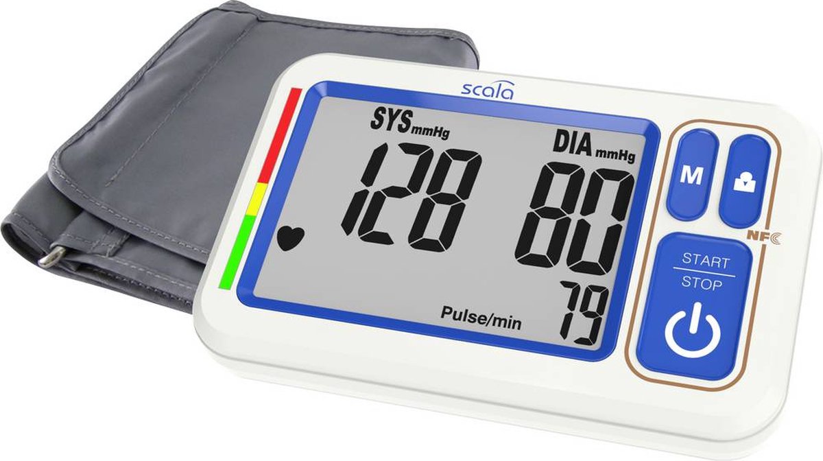 Scala SC 6750 NFC 06750 Bloeddrukmeter Bovenarm