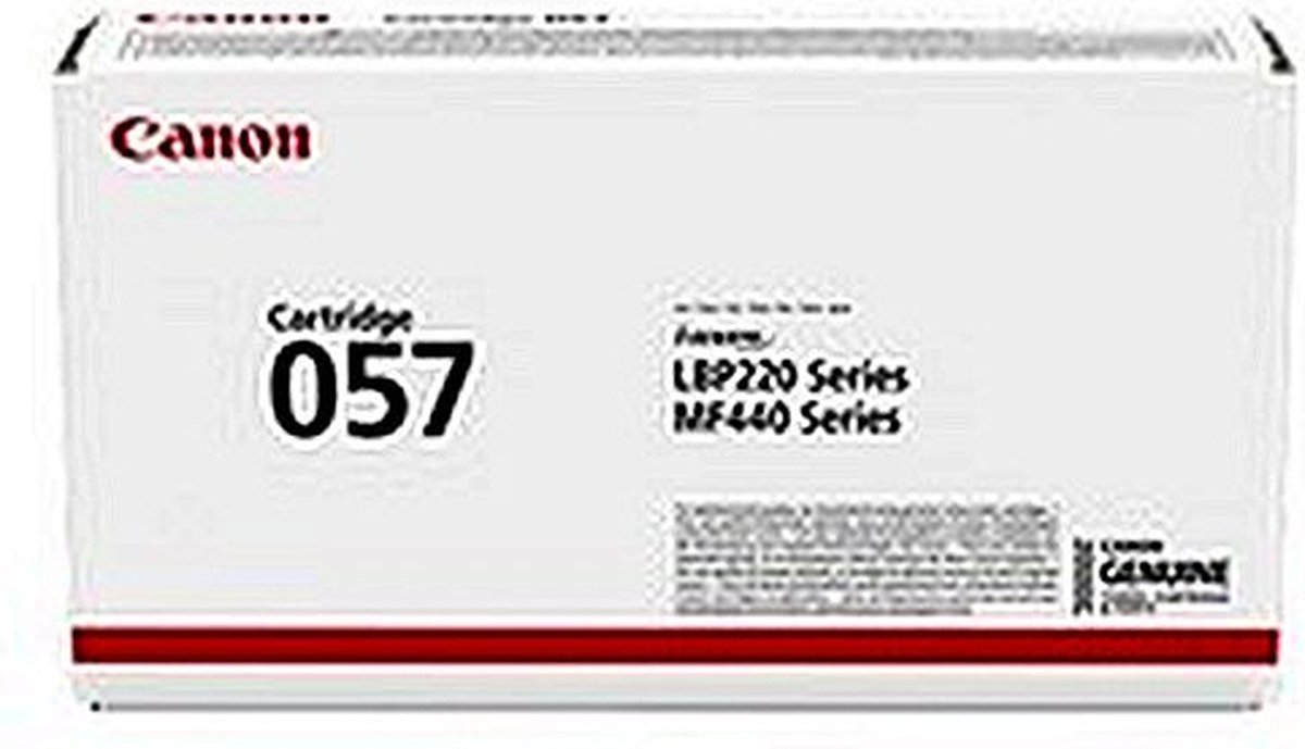 Canon 057 tonercartridge Zwart