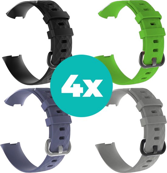 Fitbit Charge 5 Classic Bandje - Grijs | YONO Smartwatch Bandjes