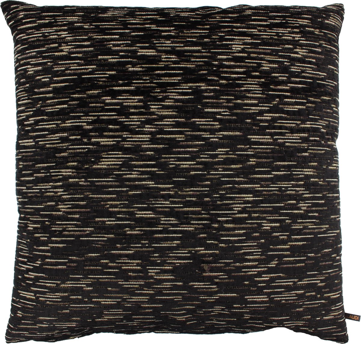 Claudi - sierkussen Lucis - dark taupe - 45x45 cm
