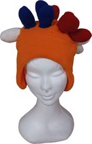 Bonnet Oranje avec épines RWB bonnet pour enfant - football - 27103 - pays-bas - hollande