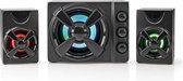 Nedis Gaming Speaker - Speaker-kanalen: 2.1 - USB Gevoed - 3,5 mm Male - 33 W - LED - Volumebediening
