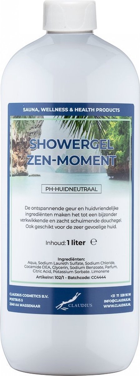 Goedkoopste Douchegel Zen Moment 1 liter - Showergel