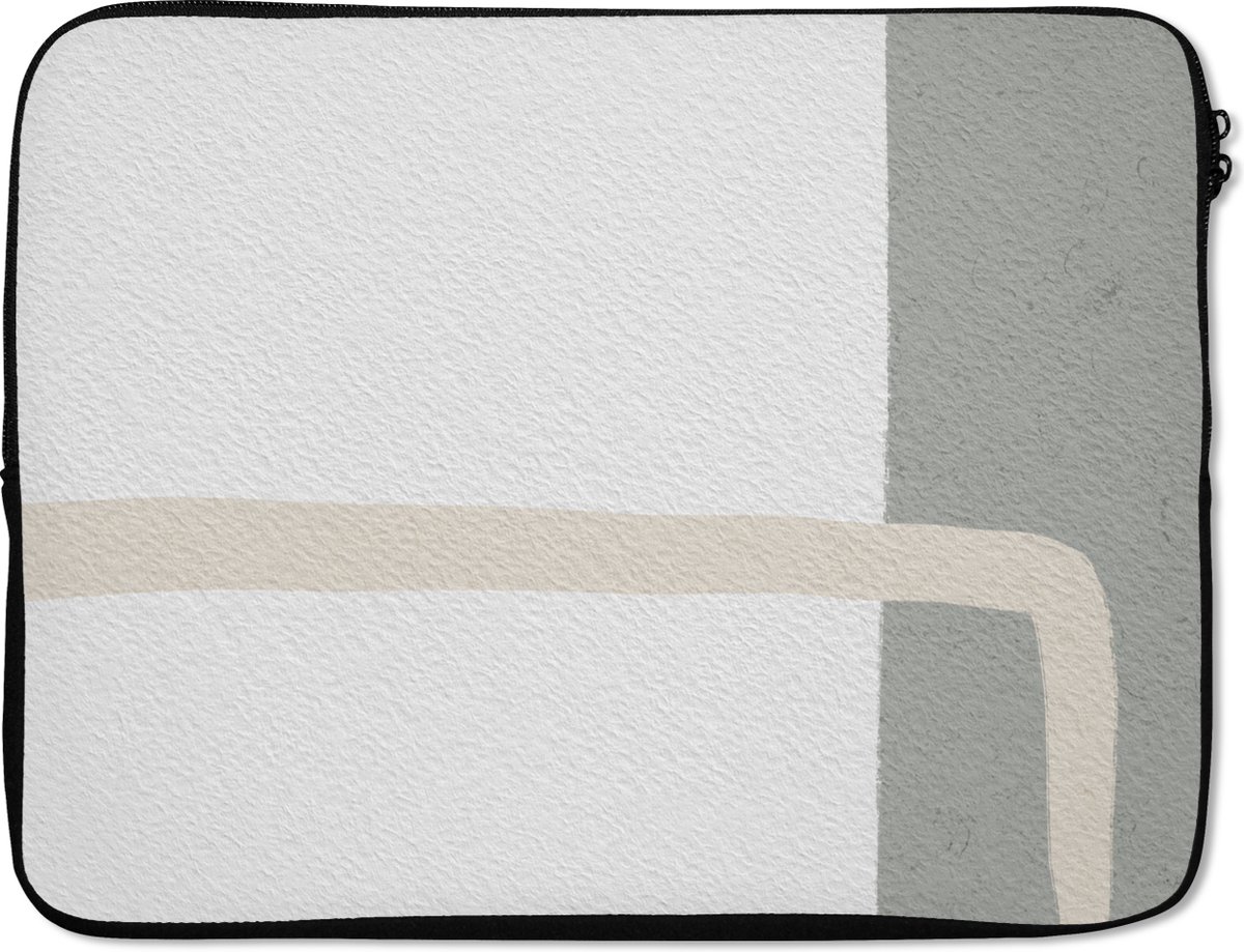 Laptophoes - Abstract - Minimalisme - Laptop sleeve - Laptop case - 17 Inch