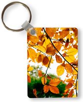 Porte-clés - Feuilles d'automne - Arbre - Rural - Cadeaux à distribuer - Plastique