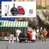 Busch - A-set: Mobiler Pizzabacker H0 (7/22) *bu7992 - modelbouwsets, hobbybouwspeelgoed voor kinderen, modelverf en accessoires