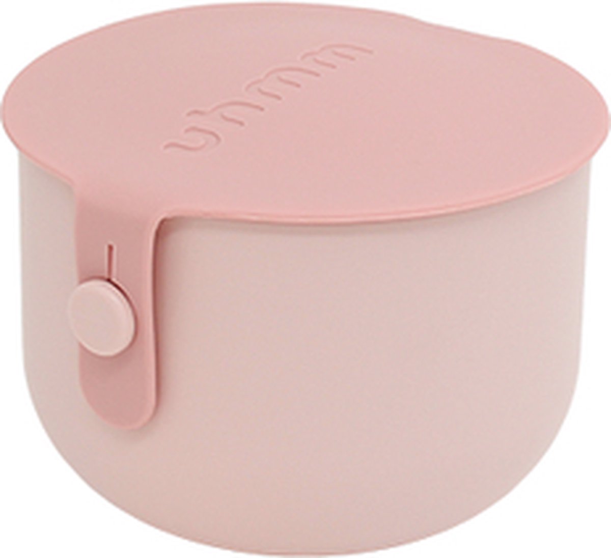 Uhmm Bowl 02 - Delicate Pink Bowl & Lid - Lunch to Go - Salade, Yoghurt, Soep - luchtdicht – 700ml - voedselveilig/food safe - geschikt voor vaatwasser, vriezer, magnetron/dishwasher, freezer, microwave safe - 100% recyclable - Deens Design