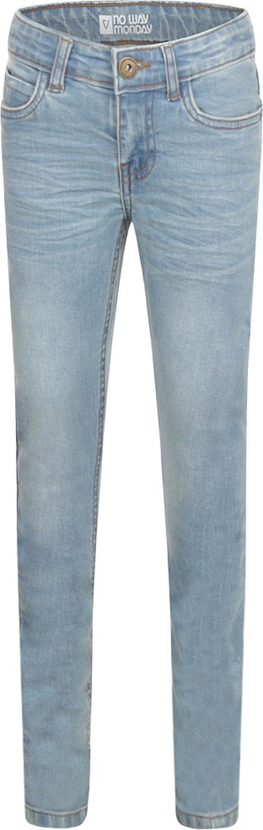No Way Monday meisjes spijkerbroek Blue jeans - Maat 122