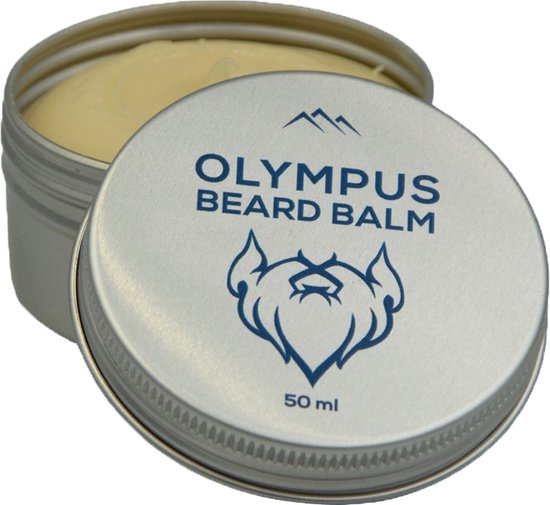 Olympus Beard Balm - Baardbalsem - Baard conditioner - Baardwax met Lichte Hold - Spar, Eucalyptus & Cederhout - Baardverzorging - 50 ml