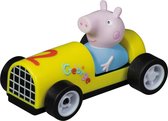 carrera première voiture de course - peppa pig george