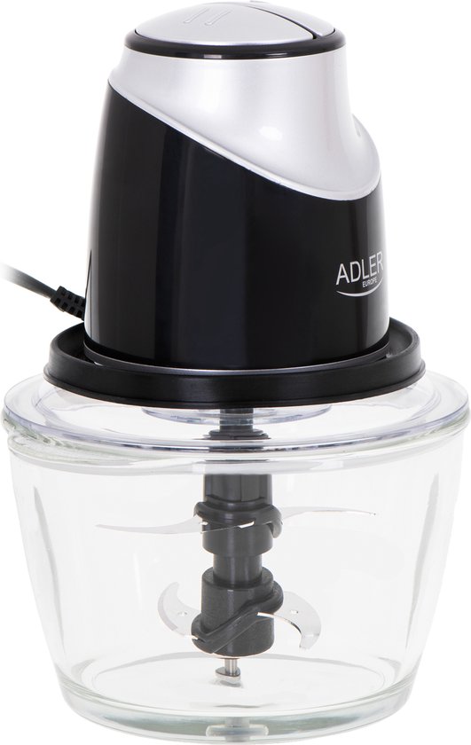 Adler AD 4082 elektrische hakmolen 1,2 l 300 W Zwart, Zilver van ADLER — afbeelding 3