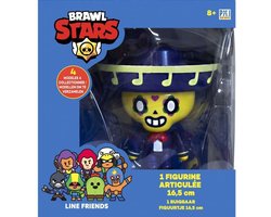 Brawl -stars - 1 Figurine articulée 16,5 cm - Lot #3 - Figurines de Collection - Jeux vidéo - Lansay
